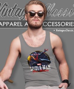 Marvels Spider Man Miles Morales Tank Top Racerback