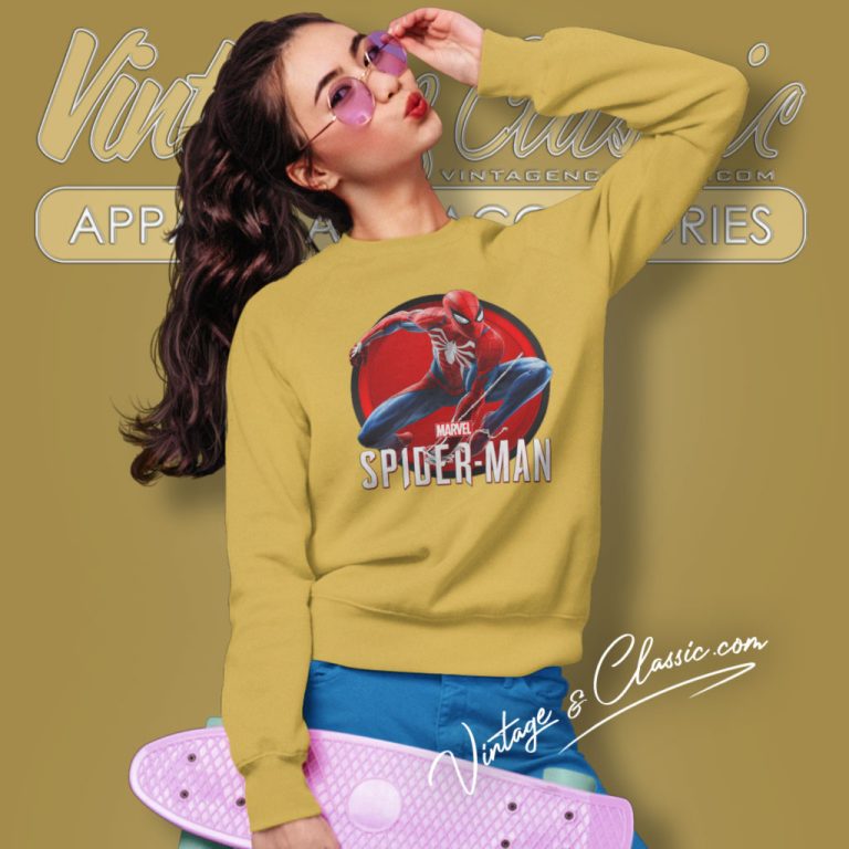 Marvels Spider Man Shirt Remastered Ps5 Sweatshirt Marvels Spider Man Shirt Remastered Ps5 Sweatshirt