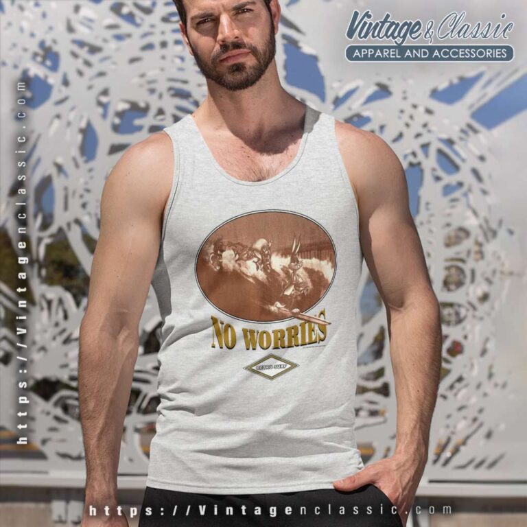 Marvin Bugs Bunny Tasmania No Worries Tank Top Racerback Marvin Bugs Bunny Tasmania No Worries Tank Top Racerback