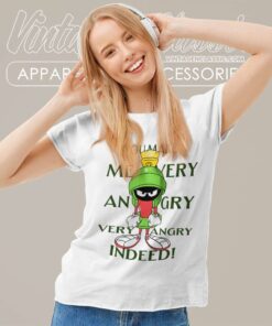 Marvin The Martian Angry Looney Tunes Women TShirt