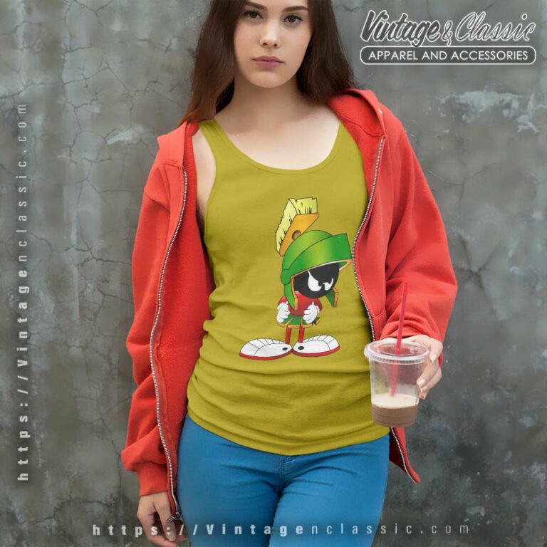 Marvin The Martian Annoyed Tank Top Racerback Marvin The Martian Annoyed Tank Top Racerback