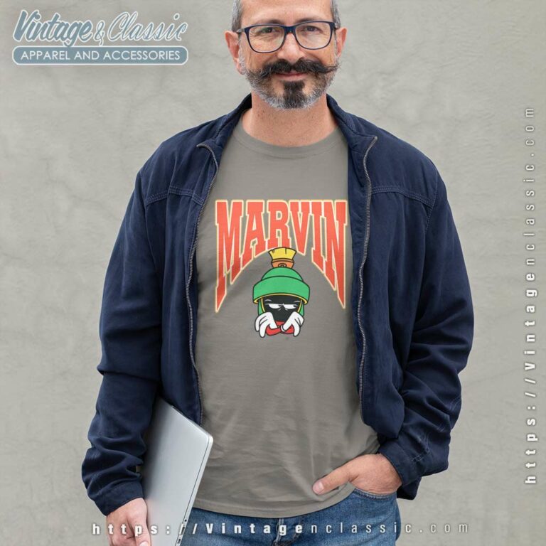Marvin The Martian Pout Long Sleeve Tee Marvin The Martian Pout Long Sleeve Tee
