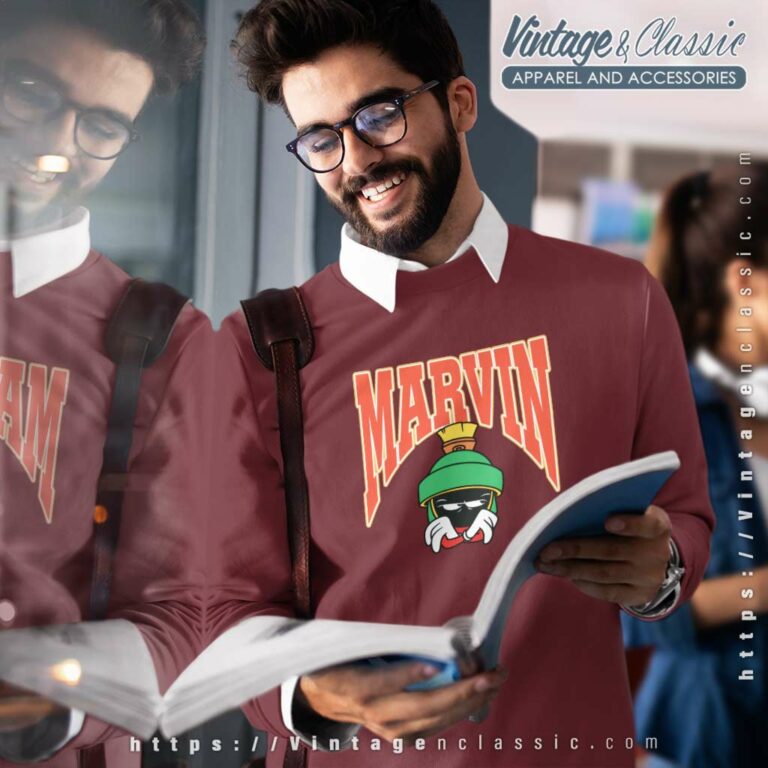 Marvin The Martian Pout Sweatshirt Marvin The Martian Pout Sweatshirt