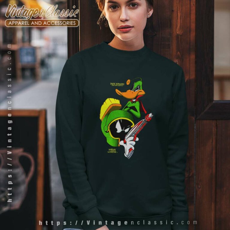 Marvin The Martian Shirt And Duck Dodgers Sweatshirt Marvin The Martian Shirt And Duck Dodgers Sweatshirt