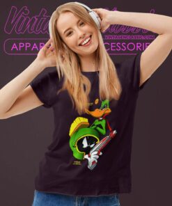 Marvin The Martian Shirt And Duck Dodgers Women TShirt