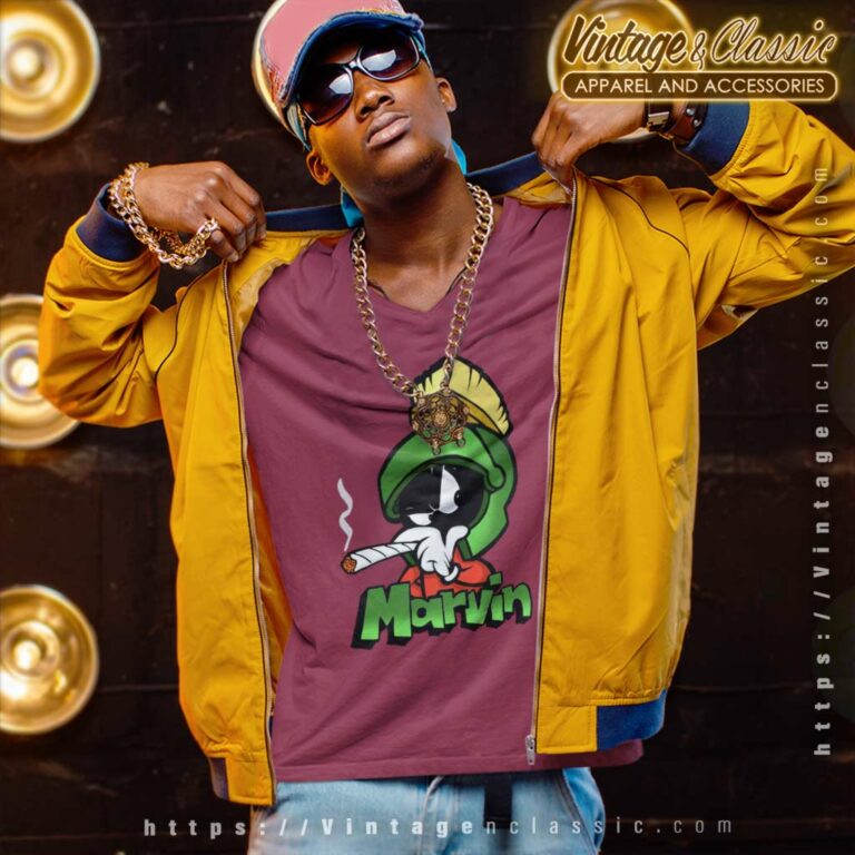 Marvin The Martian Shirt Angry Smoking V Neck TShirt Marvin The Martian Shirt Angry Smoking V Neck TShirt