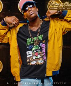 Marvin The Martian Shirt Go Home V Neck TShirt