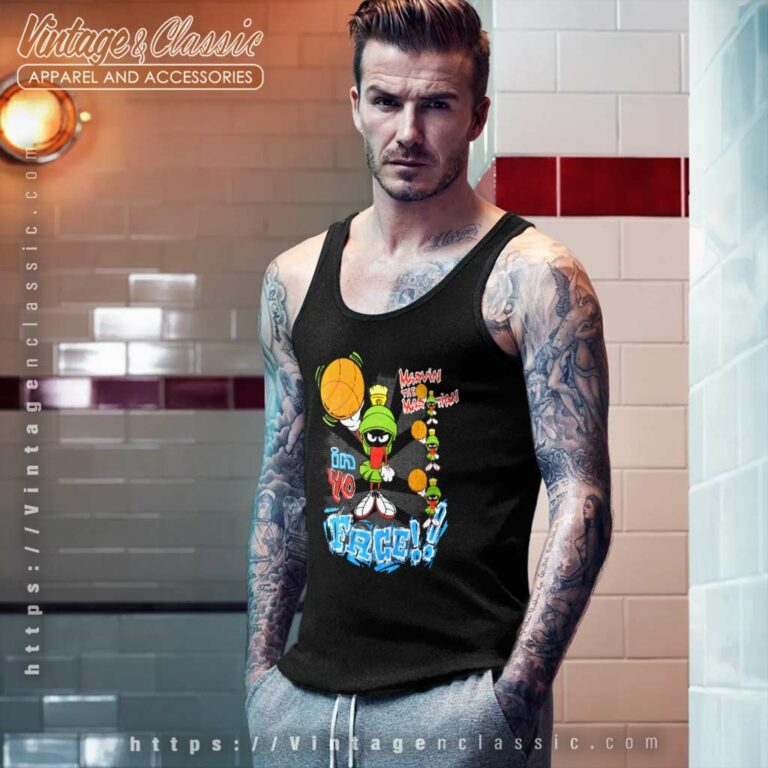 Marvin The Martian Shirt In Yo Face Tank Top Racerback Marvin The Martian Shirt In Yo Face Tank Top Racerback