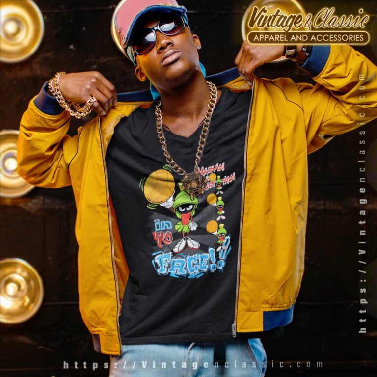 Marvin The Martian Shirt In Yo Face V Neck TShirt Marvin The Martian Shirt In Yo Face V Neck TShirt