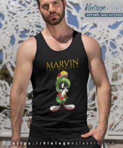 Marvin The Martian Thinking Tank Top Racerback