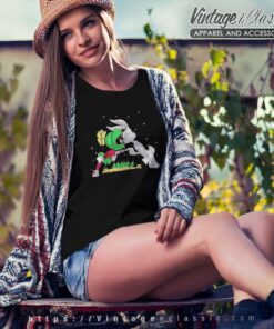 Marvin The Martian Vs Bugs Bunny Women TShirt