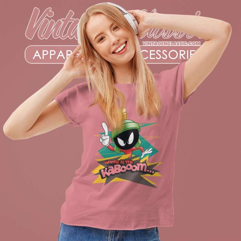 Marvin The Martian Where Is The Kaboom Women TShirt Marvin The Martian Where Is The Kaboom Women TShirt