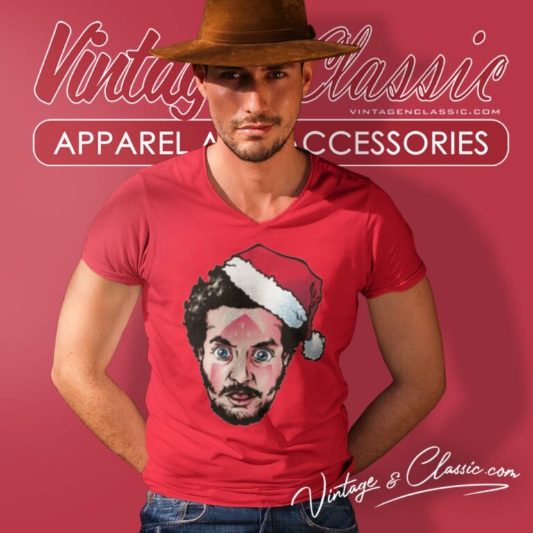 Marvy Christmas Home Alone V Neck TShirt Marvy Christmas Home Alone V Neck TShirt