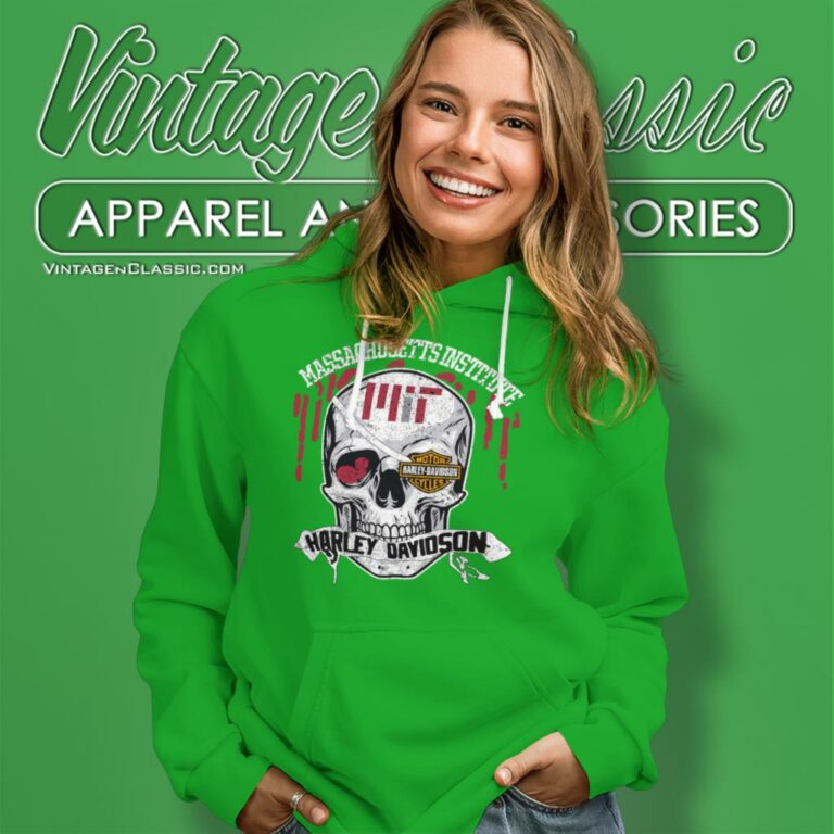 Massachusetts Institute Of Technology Harley Davidson Skull Hoodie Massachusetts Institute Of Technology Harley Davidson Skull Hoodie