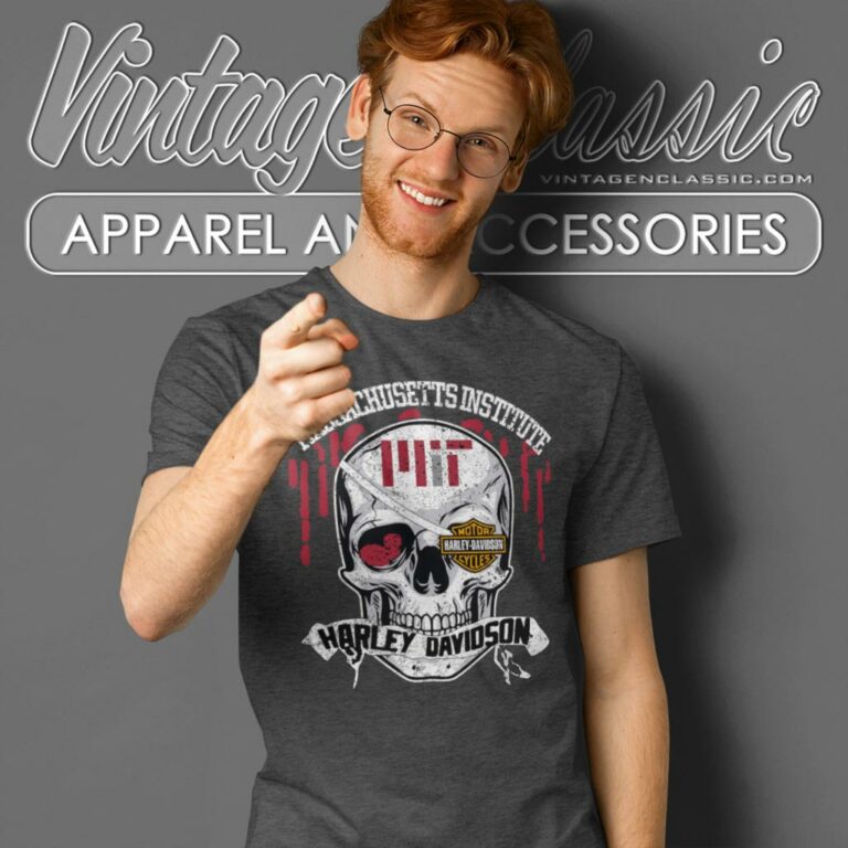 Massachusetts Institute Of Technology Harley Davidson Skull T Shirt Massachusetts Institute Of Technology Harley Davidson Skull T Shirt