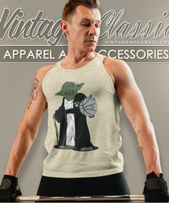 Master Yoda Brooklyn Nets Tank Top Racerback