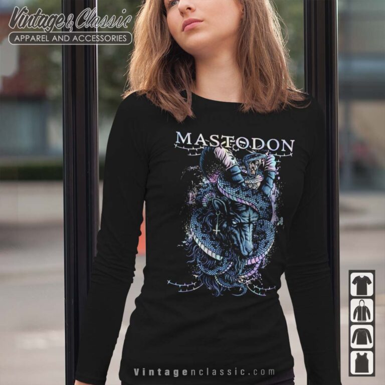 Mastodon Black Phillip Lava Foil Long sleeves Mastodon Black Phillip Lava Foil Long sleeves