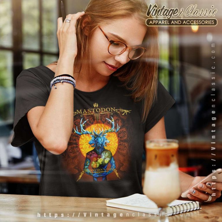 Mastodon Blood Mountain Women TShirt Mastodon Blood Mountain Women TShirt