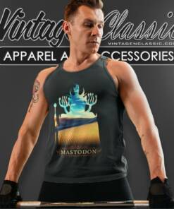 Mastodon Desert Silhouette Tank Top Racerback