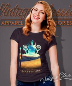 Mastodon Desert Silhouette Women T Shirt