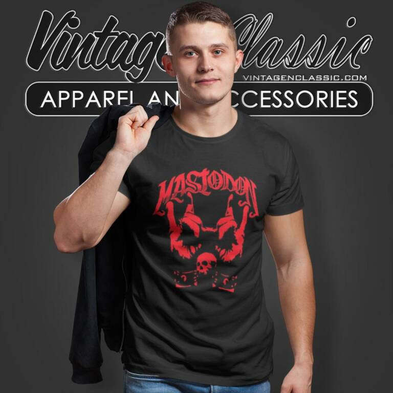 Mastodon Devil Horns T Shirt Mastodon Devil Horns T Shirt