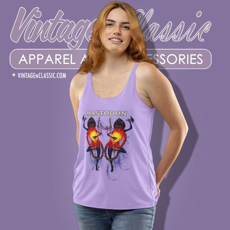 Mastodon Double Dancer Tank Top Racerback Mastodon Double Dancer Tank Top Racerback