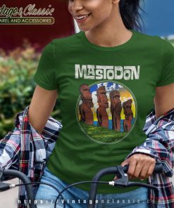 Mastodon Easter Statues Women TShirt