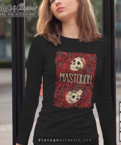 Mastodon Flower Skulls Long Sleeves