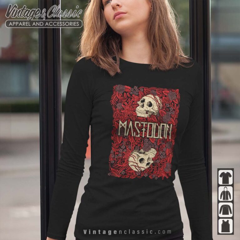 Mastodon Flower Skulls Long Sleeves Mastodon Flower Skulls Long Sleeves