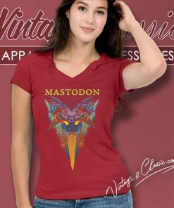 Mastodon Gojira Tour V Neck TShirt