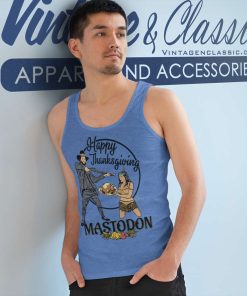 Mastodon Happy Thanksgiving Tank Top Racerback