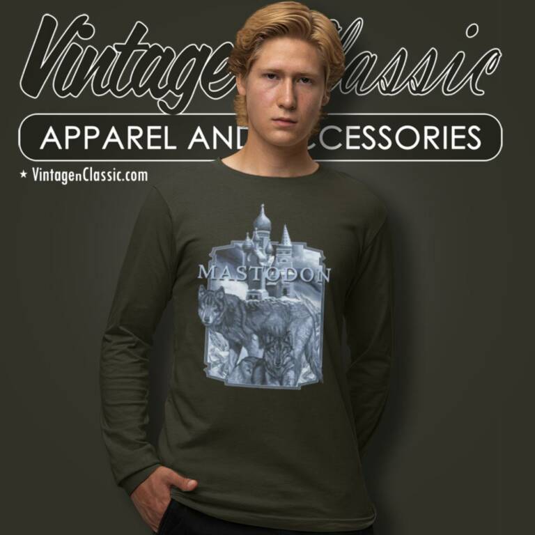 Mastodon Hushed Wolf Long Sleeve Tee Mastodon Hushed Wolf Long Sleeve Tee