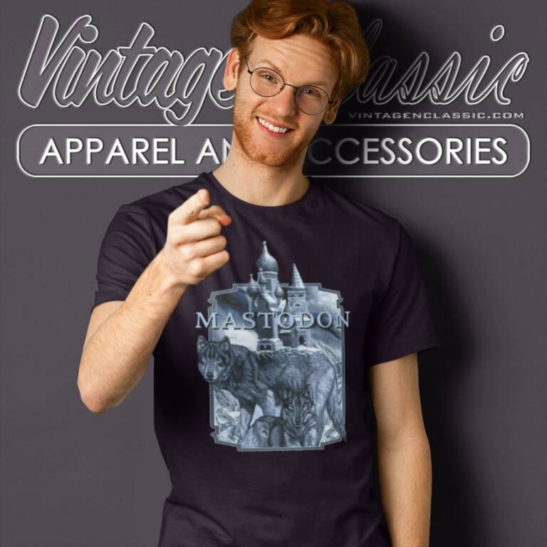 Mastodon Hushed Wolf T Shirt Mastodon Hushed Wolf T Shirt