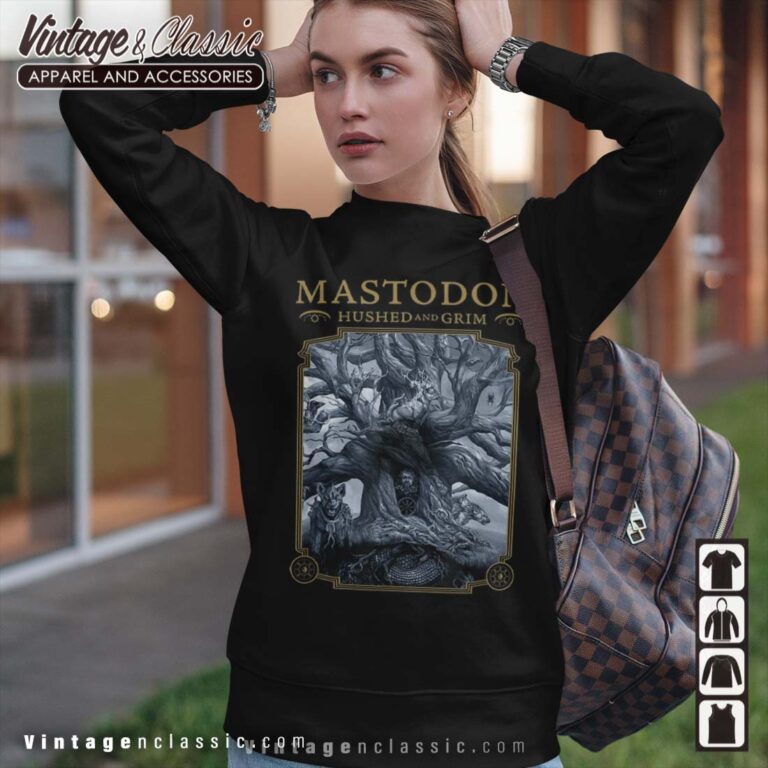 Mastodon Hushed and Grim Abum Cover Sweatshirt Mastodon Hushed and Grim Abum Cover Sweatshirt