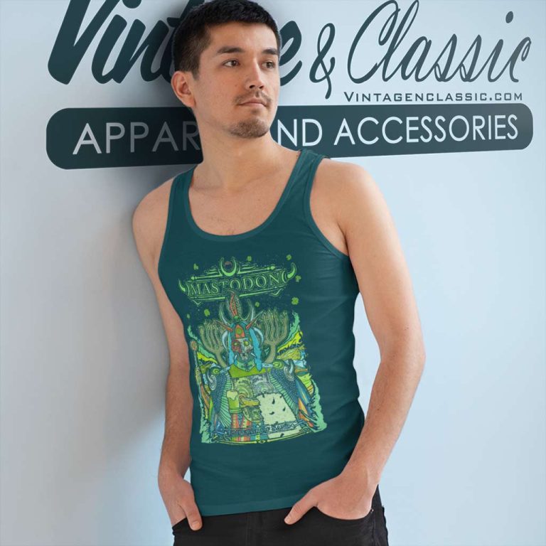 Mastodon Juanstadon Get Lucky Tank Top Racerback Mastodon Juanstadon Get Lucky Tank Top Racerback