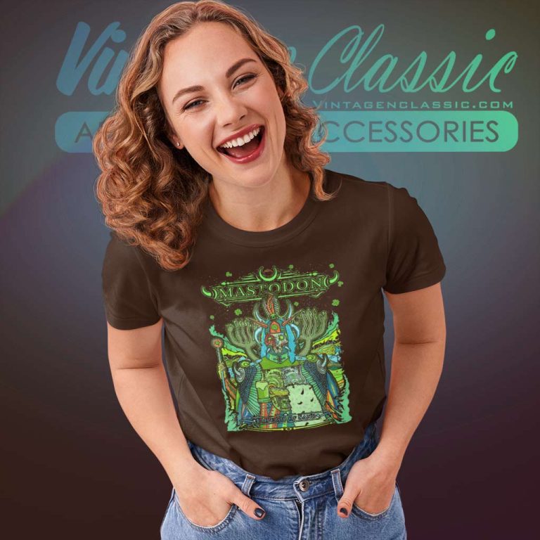 Mastodon Juanstadon Get Lucky Women TShirt Mastodon Juanstadon Get Lucky Women TShirt