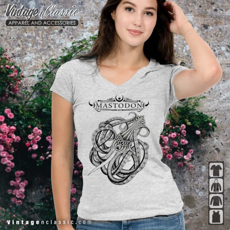 Mastodon Kraken V neck Mastodon Kraken V neck