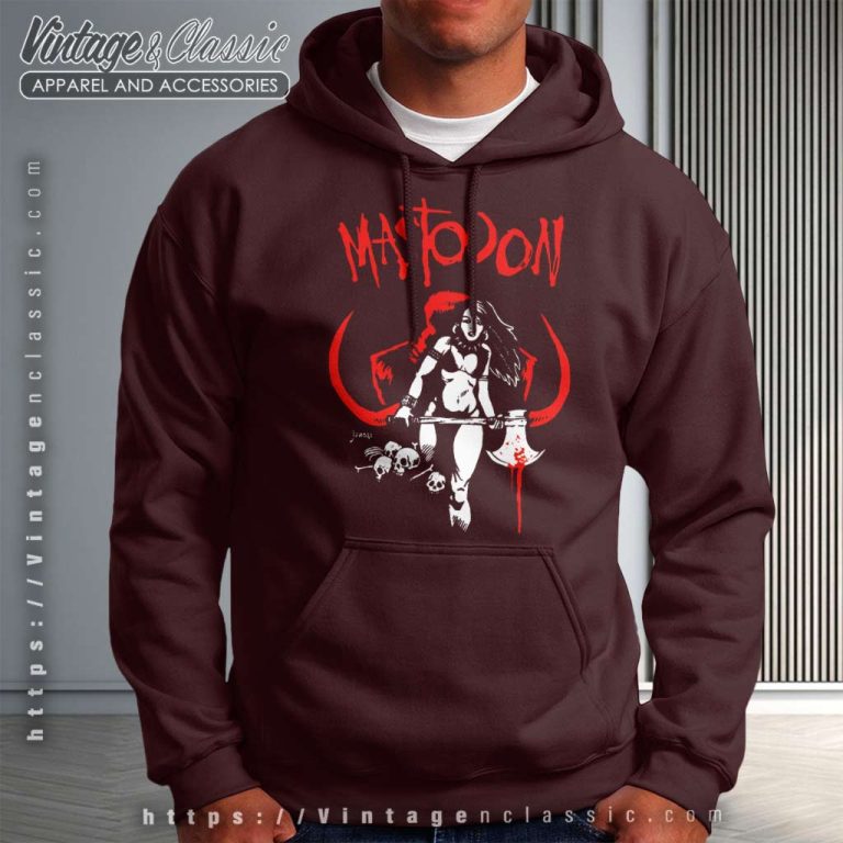Mastodon Lady Axe Hoodie Mastodon Lady Axe Hoodie
