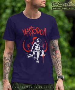 Mastodon Lady Axe T Shirt