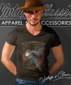 Mastodon Medium Rarities V Neck TShirt