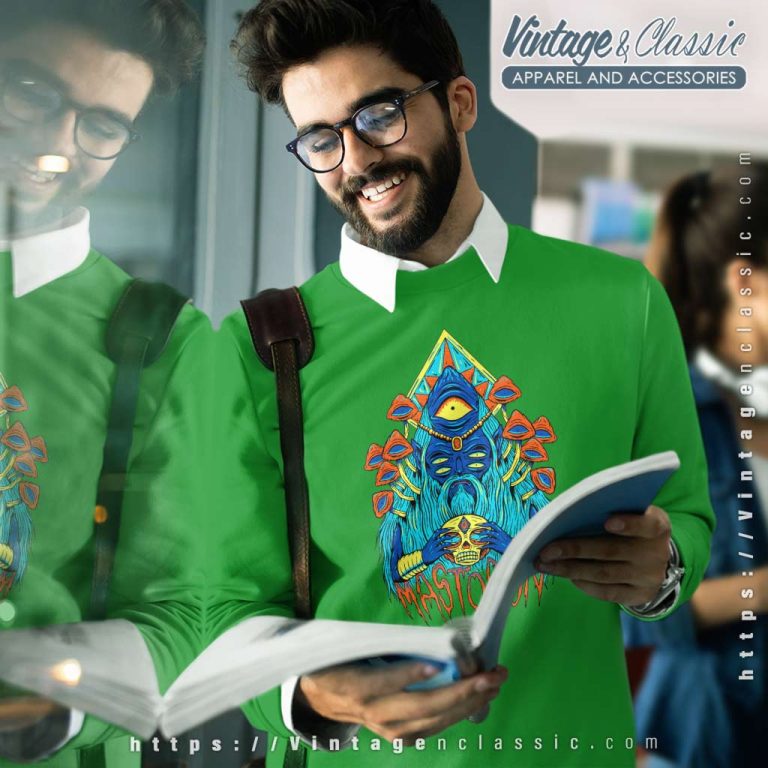 Mastodon Mushroom Wizard Sweatshirt Mastodon Mushroom Wizard Sweatshirt