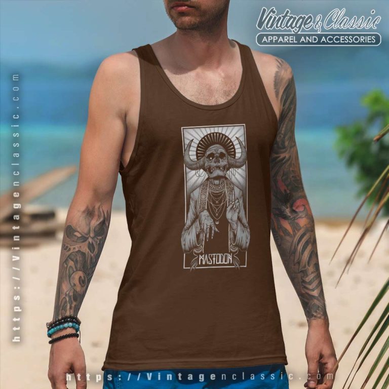 Mastodon Orizon With Summer Tank Top Racerback Mastodon Orizon With Summer Tank Top Racerback