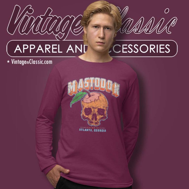 Mastodon Peach Skull Long Sleeve Tee Mastodon Peach Skull Long Sleeve Tee