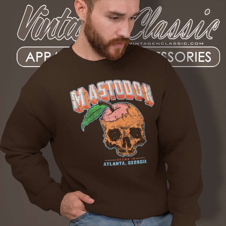 Mastodon Peach Skull Sweatshirt Mastodon Peach Skull Sweatshirt