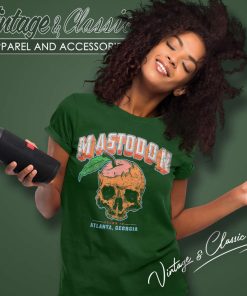 Mastodon Peach Skull Women TShirt