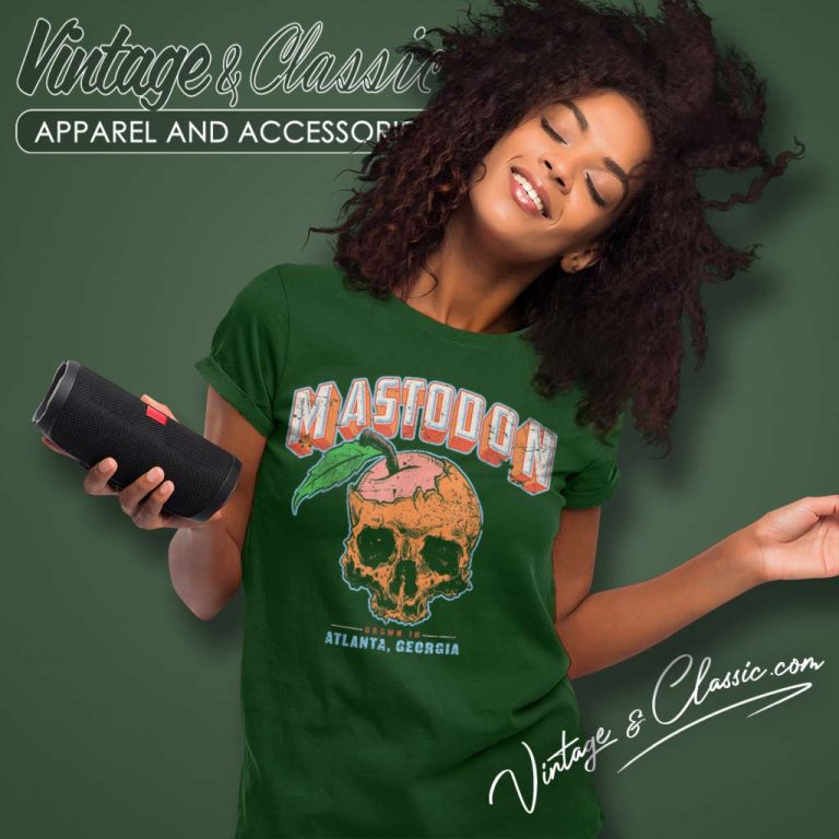 Mastodon Peach Skull Women TShirt Mastodon Peach Skull Women TShirt