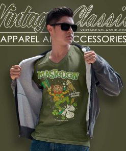 Mastodon Pog Mo Thoin V Neck TShirt