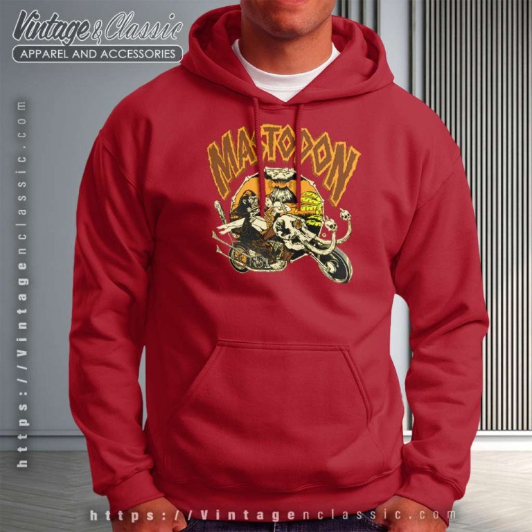 Mastodon Prehistoric Chopper Hoodie Mastodon Prehistoric Chopper Hoodie
