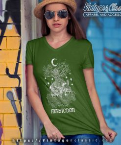 Mastodon Quiet Kingdom V Neck TShirt