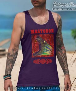 Mastodon Rainbow Lion Tank Top Racerback